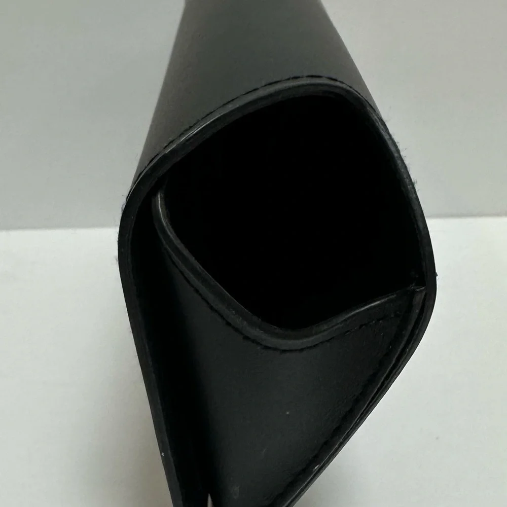 Dolce & Gabbana Black semi hard glass case and dust bag holder